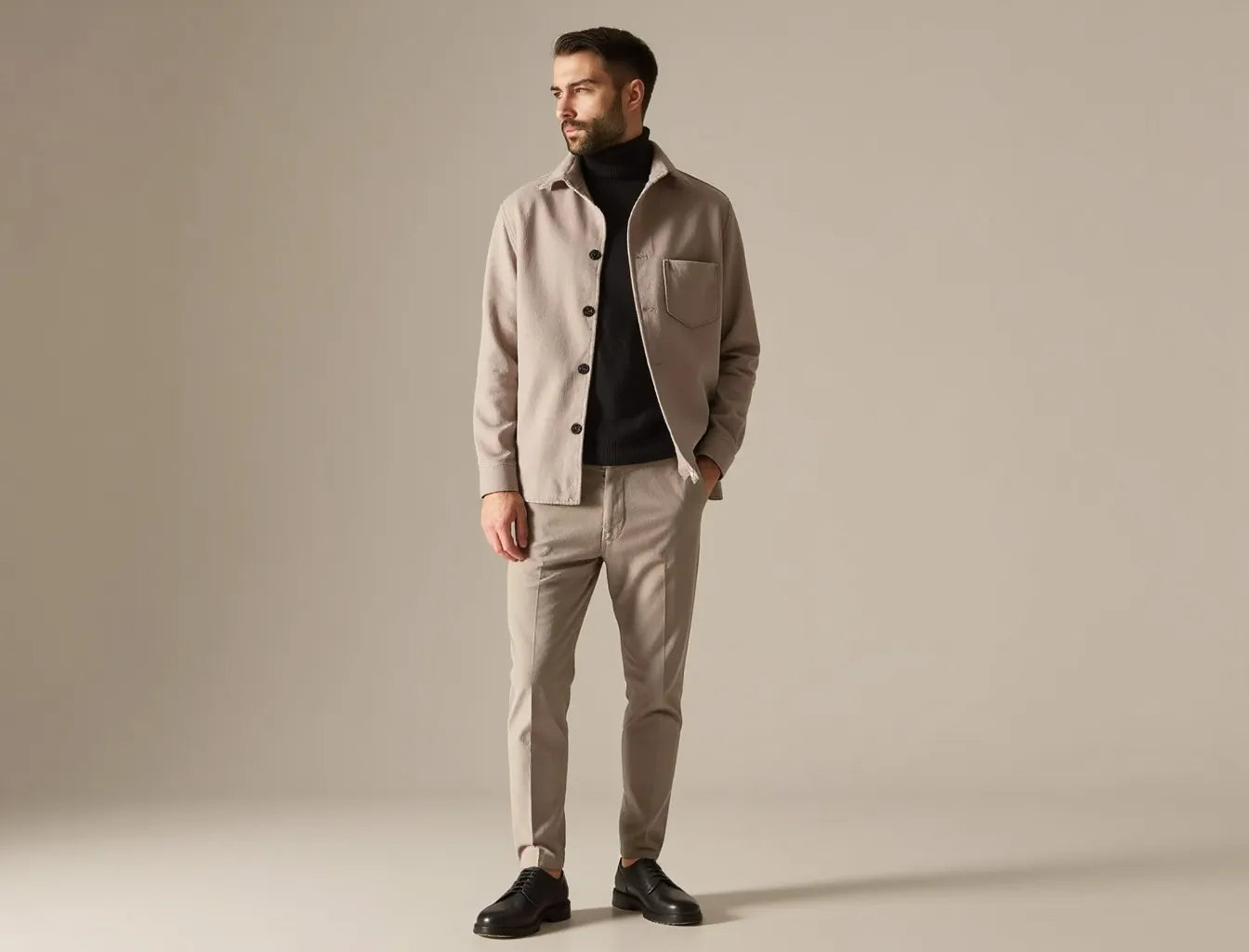 Double Buttercream Man's Suit