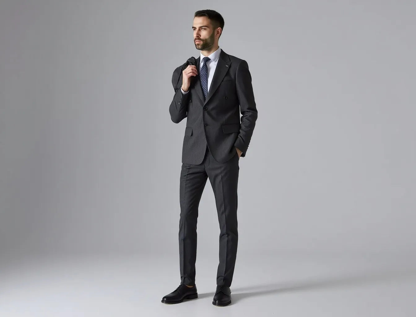 Graphite Men's Double Suit
