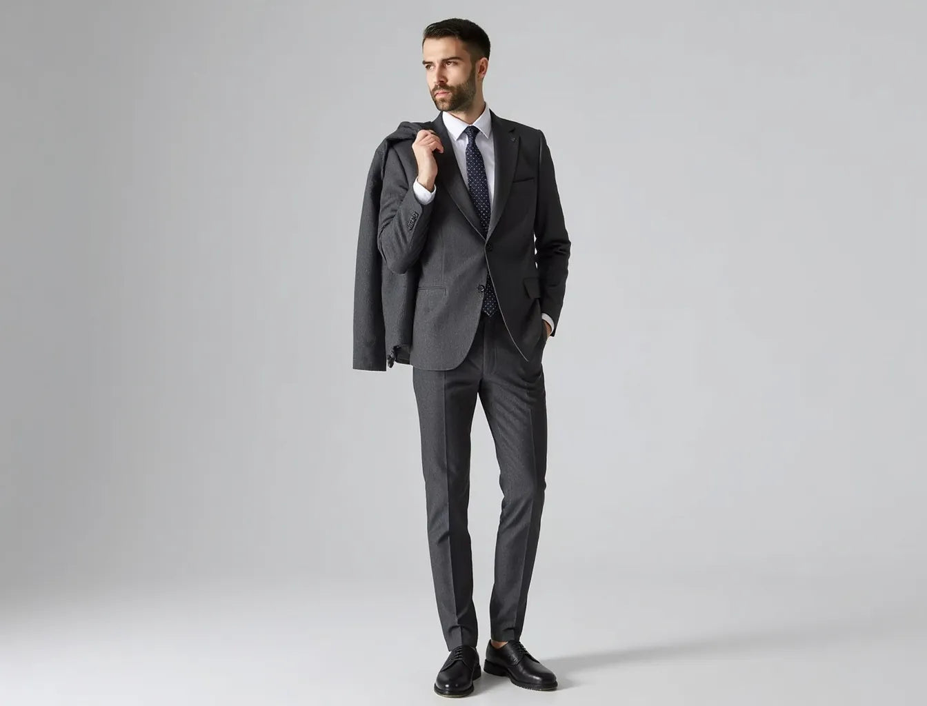 Graphite Men's Double Suit