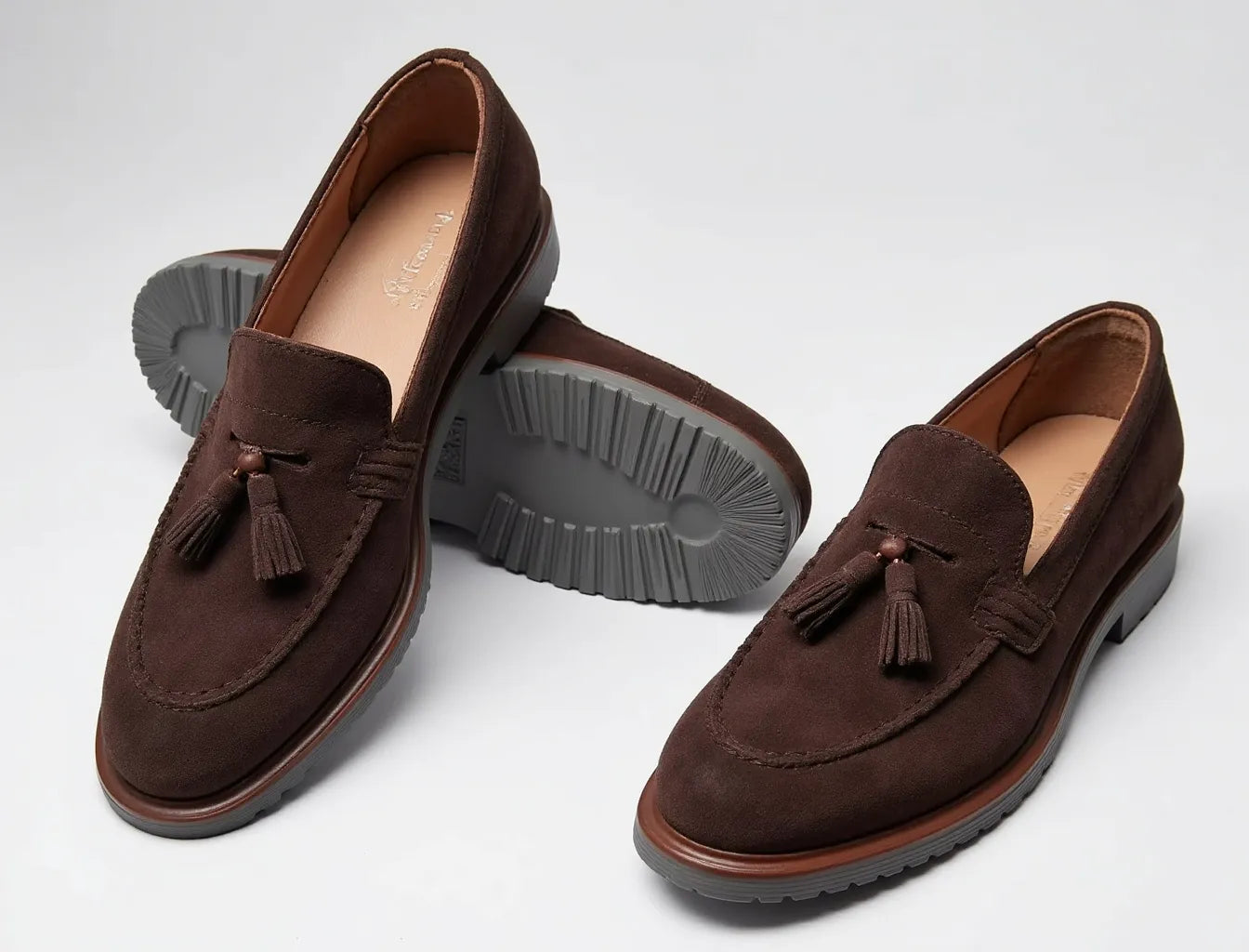 Handmade Brown Suede Shoes