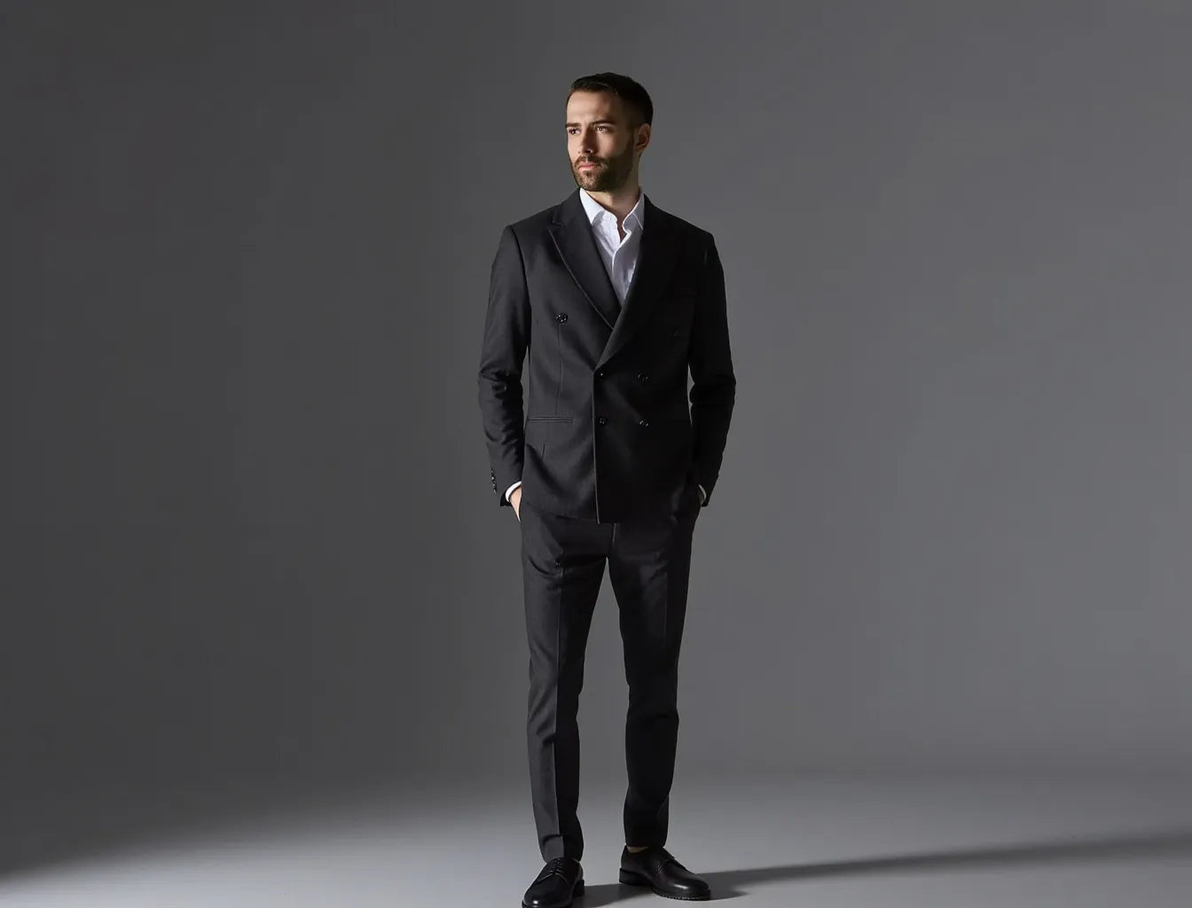 Black Men's Classic Suit