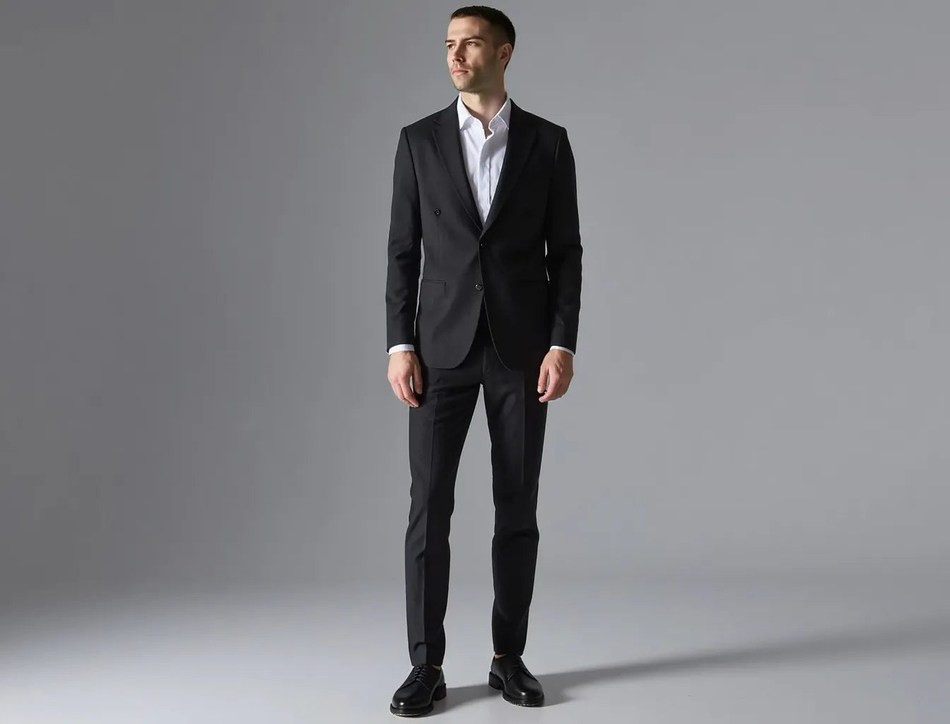 Black Men's Classic Suit