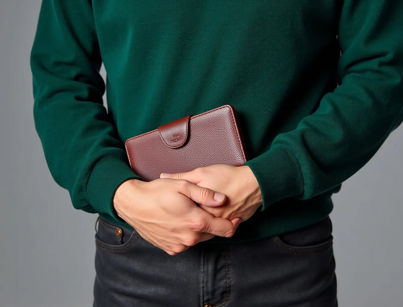 Men's Leather Brown Wallet